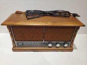 Rvc745l Rca Fm/am Radio Model Wood Body Vintage - Rare Working