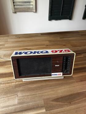 Rwc229y Rca Vintage Radio 1960-70s Model Garage Man Cave Works Tested