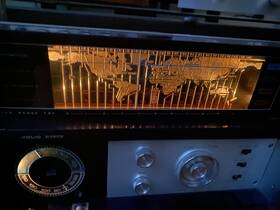 Rzm-198ex Rca Vintage Strato-world Mark One Portable 6 Band Radio Rzm 198ex