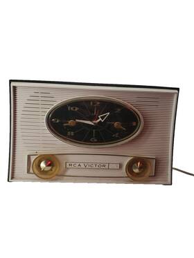 1-rd-41 Rca Victor 1rd41 Vintage Am Alarm Clock Radio Model Tube