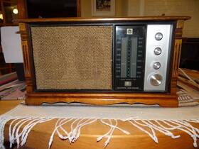 Rlc62l Rca Victor Vintage Am-fm Solid State Radio Model #rlc62l C1970 Japan Working