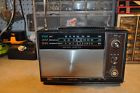 Re-1933 Ross Vintage Portable Electronics Leather Radio Working