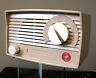 Re-5-i Monarch Vintage Model Am Table Radio Beige Made In Japan