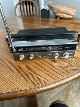 12-478 Realistic Fm-vhf Patrolman Autoportable Radio - Untested Model