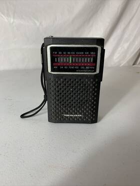 12-634a Realistic Vintage Radio Shack Am/fm Pocket Untested