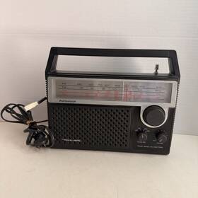 Realistic 12-660 Vintage Portavision 4-band Am/fm Radio Tested Works Ac/battery