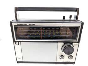 12-766 Realistic Vintage Patrolman Cb-60 Model No. Radio - Tested