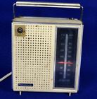 Rf-563 Panasonic Vintage Radio Portable White Tested Works Well