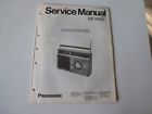 Rf-6300 Panasonic Original Service Manual