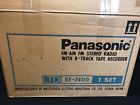Rf-7400 Panasonic New Vintage Ltd Fm Stereo Radio Track Recorder