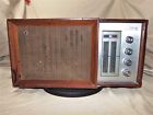 Rf-7487 Panasonic Vintage Transistor Radio Working Wood Case Am Fm