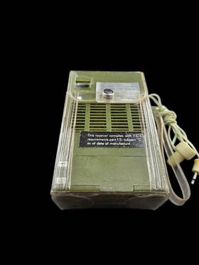Ry-103 Rhapsody Vintage Solid State Handheld Radio With Box Manual