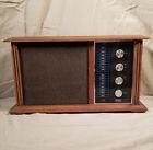 Rhc25w Rca Victor Vintage Radio Model In Mcm Pecan Cabinet Excellent