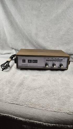 6100a Ross Vtg Digital Wake-o-matic Am/fm Clock Radio Works Doesnftt Read