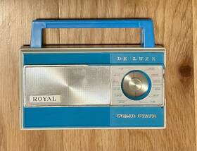 T-5021 Royal Rare Zenith De Luxe Solid State Portable Radio. Works. Very Good Cond T-5021 Royal Rare Zenith De Luxe Solid State Portable Radio. Works. Very Good Cond
