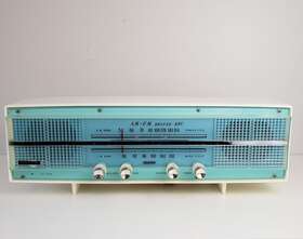 Af-610 Royce Vintage Am Fm Tube Radio Deluxe Afc 7 Tubes 3 Diodes Japan 1940s