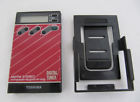Rp-2056 Toshiba Radio With Belt Clip Red Portable