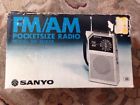 5047a Rp Sanyo Am Fm Radio Vintage With Original Box Works