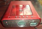 Rs2035rd Rca Space Age Red Cd Shelf Stereo Player Radio No
