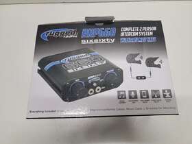 P18005223 Rugged Radios Rrp660 Two Way Motercycle In Box With Attachments And Extras