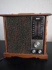 258l Rzc Rca Vintage Radio Model Maple Wood Finish Tested Works