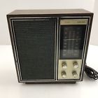 Rzc2 51w Rca Vintage Solid State Transistor Radio Walnut Model Working