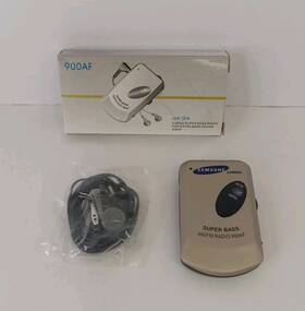 900af Samsung Vintage Am Fm 2 Band Super Bass Radio Open Box