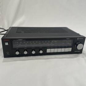 Ss-3320 Samsung Am/fm Stereo Receiver Vintage 1978 Black Powers On
