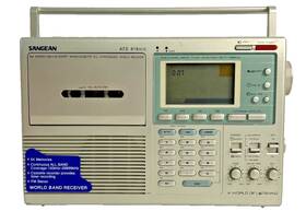 Ats-818a Sangean Vintage Ats 803a Am Fm Lw Mw World Band Radio Receiver Works Tested