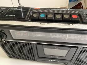 M-9902f Sanyo Am/fm Stereo Radio Cassette Recorder M-9902f. Powers On 1980 Osaka. Japan