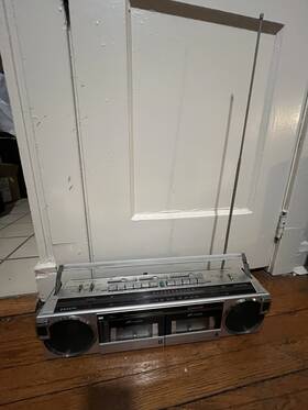 Mw730 Sanyo Radio/cassete Player Model