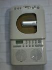 Scd-r-2002 Systematic Home Shower White Cd Player Am Fm Radio Model
