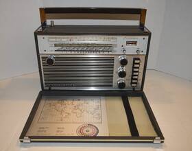 110559 Schaub Lorenz Vintage Intercontinental Am Fm Shortwave Multiband Radio