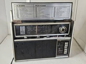 12a12a12a Sears Vintage Solid State Multi-band Radio - Model 266 24311600- Tested Works