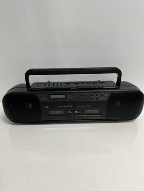 21628 Sears Lxi Am/fm Radio Dual Cassette Player/recorder. Tested 21628 Sears Lxi Am/fm Radio Dual Cassette Player/recorder. Tested