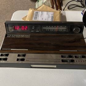 23450 Sears Am/fm Stereo Eight Track Clock Radio 1966 In Working Condition 23450 Sears Am/fm Stereo Eight Track Clock Radio 1966 In Working Condition
