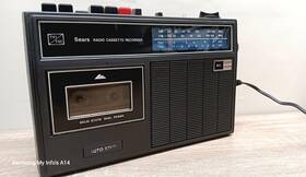 No.266.21810600.works Sears 266.21810600 Vintage Am /fm Stereo Radio Cassette Recorder Model