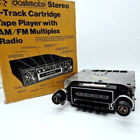 2850491 Sears 285081 Dashmate Car Radio 8 Track Player In Original Box