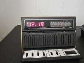 317.23200-150 Sears 31723200-150 Vintage Model Am Fm Electronic Dual Alarm Clock Radio Works