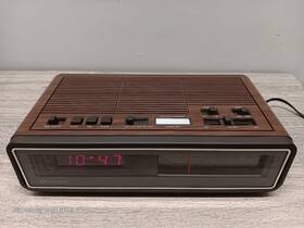 31723272350 Sears Vintage 317.23272 350 Am Fm Electronic Clock Radio Dual Alarm