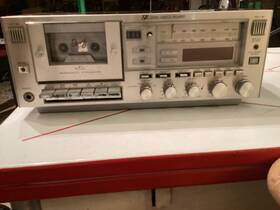 472.23472350 Sears Vintage Stereo Cassette Recorder Am/fm Radio Alarm Clock For Parts Only