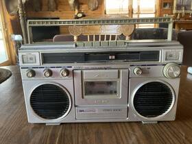 51221400250 Sears Radio Cassette Player Sr 2100 Series Vintage A/c Battery