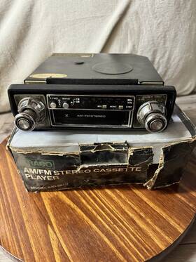 564.50491 Sears Vintage Best Dashmate Kraco Car Radio Am/fm Cassette Player