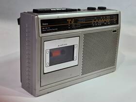 56421792050 Sears Vintage Cassette Deck Player Am-fm Radio Model #56421792050 Works