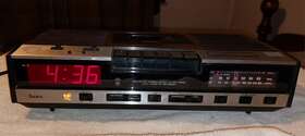 572.23960800 Sears Digital Clock Radio With Cassete Player/recorder Model