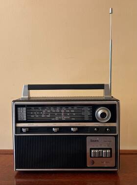 612430 Sears Multiband Radio Am/fm Hi-vhf Police Aircraft Weather Works