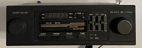 643.500930 Sears Vintage Digital Am/fm Car Stereo Cassette Radio - Untested