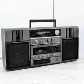 564.21321450 Sears Roebuck Sr 2000 Portable Am Fm Stereo Cassette Boombox Please Read
