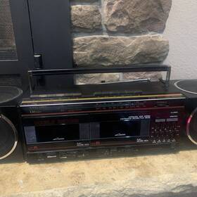 560.21463650 Sears Roebuck And Company Rare Vintage Lxi Am/fm/ Double Cassette Recorder 3 Way 6 Speaker System Tested 560.21463650 Sears Roebuck And Company Rare Vintage Lxi Am/fm/ Double Cassette Recorder 3 Way 6 Speaker System Tested