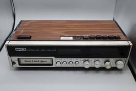 8801 Seville Vintage Am/fm Stereo 8-track Player Electronic Clock Radio Woodgrai 8801 Seville Vintage Am/fm Stereo 8-track Player Electronic Clock Radio Woodgrai
